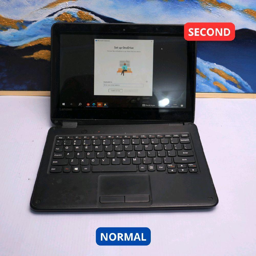 LENOVO 81FY PENTIUM N4200 4 GB (12") LAPTOP SECOND ORIGINAL SINAR MUTIARA CELL