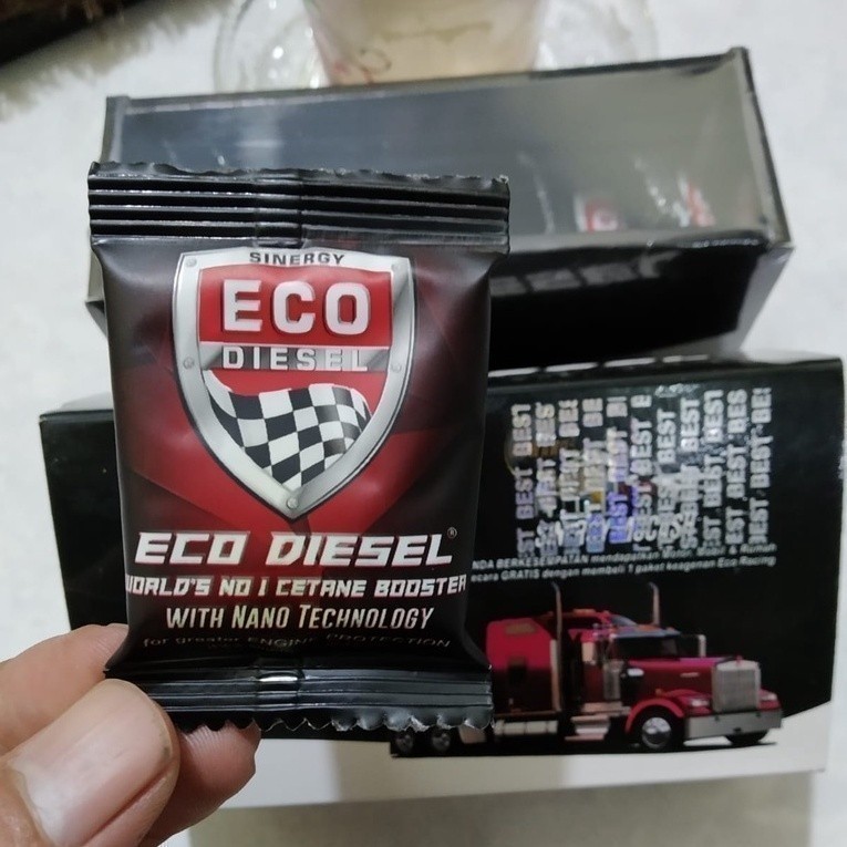Eco Racing Diesel 1 Box Isi 10 Sachet Penghemat Bensin Solar
