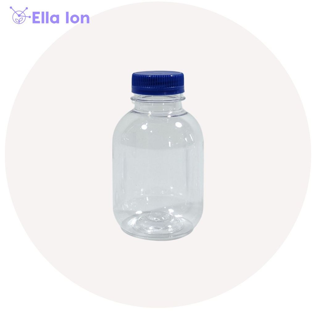 Botol 150 Ml Gendut Natural Tutup Short Neck 30 MM / Botol Plastik / Botol / Botol Minuman / Botol S