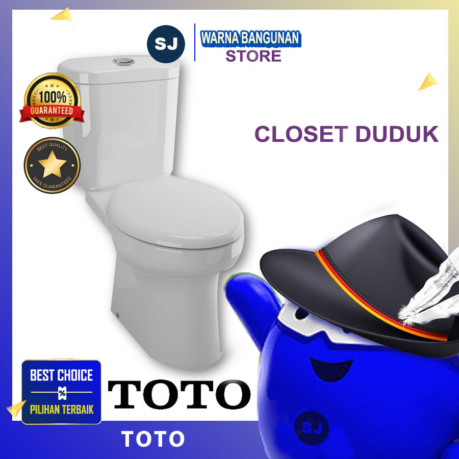TOTO Closet CW421J Kloset Duduk