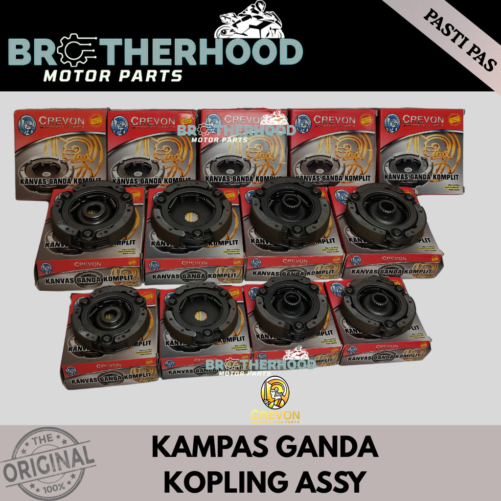 BMP GANDA KOPLING ASSY SET/KANVAS GANDA ONLY HONDA KHARISMA CREVON