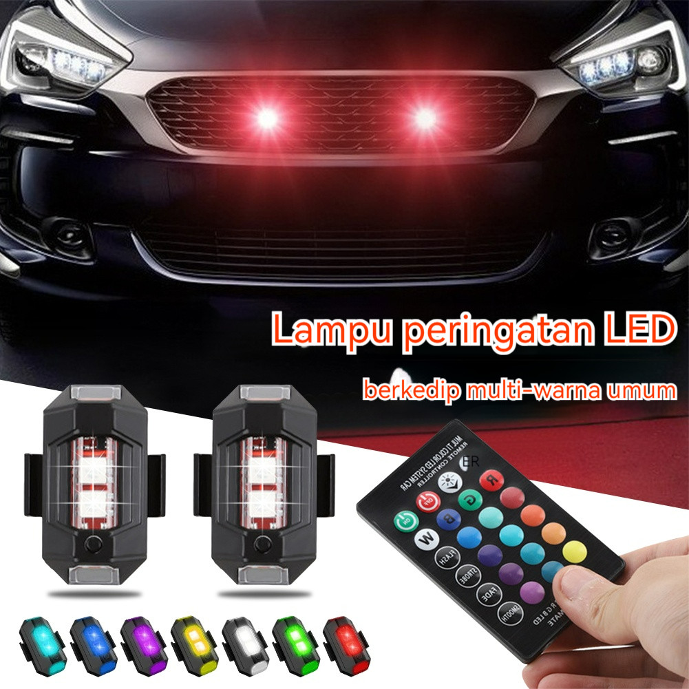 COD SEPEDA LAMPU SAFETY SEIN LED BELAKANG SEPEDA Waterproof strobo motor strobo mobil