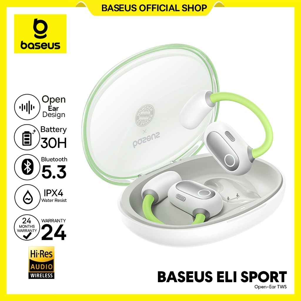 Baseus Eli Sport 1 OWS Open-Ear Earbuds Sport Jogging Gym TWS Headset Earphone