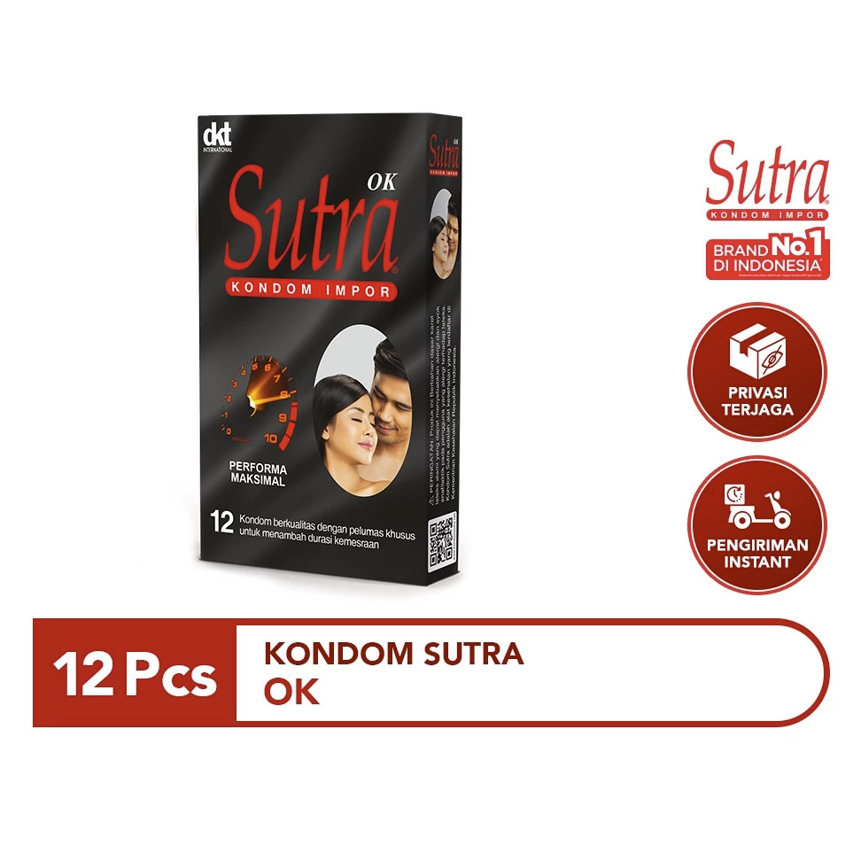 Sutra OK isi 12s -  Hitam Sutra