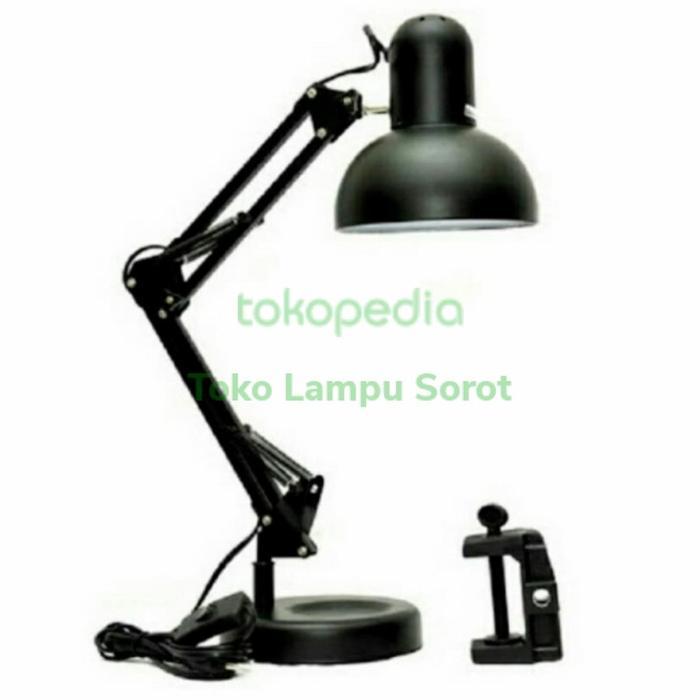 Lampu Belajar Arsitek Lampu Meja Belajar Arsitek Lampu Baca Duduk Meja - Hitam