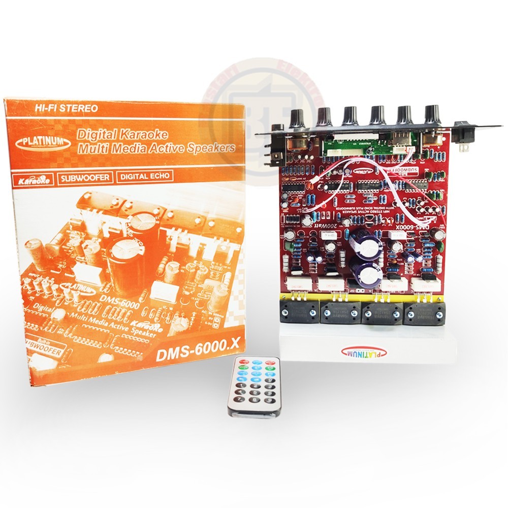 KIT POWER SPEAKER AKTIF BLUETOOTH DMS 6000 DMS-6000 X SPEAKERS ACTIVE DMS6000 MP3 BLUETOOTH PLATINUM