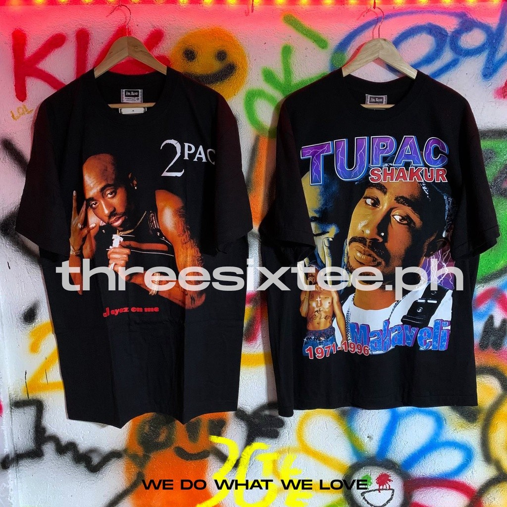 ON HAND - THE ROXX TAG 2PAC DESIGN Bootleg / Graphic Tee's threesixtee.gf