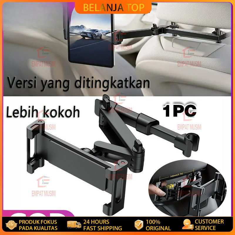 Car Phone Holder 360 Derajat Stand HP Jok Mobil Belakang Universal Bisa Untuk Tablet Smartphone Besa