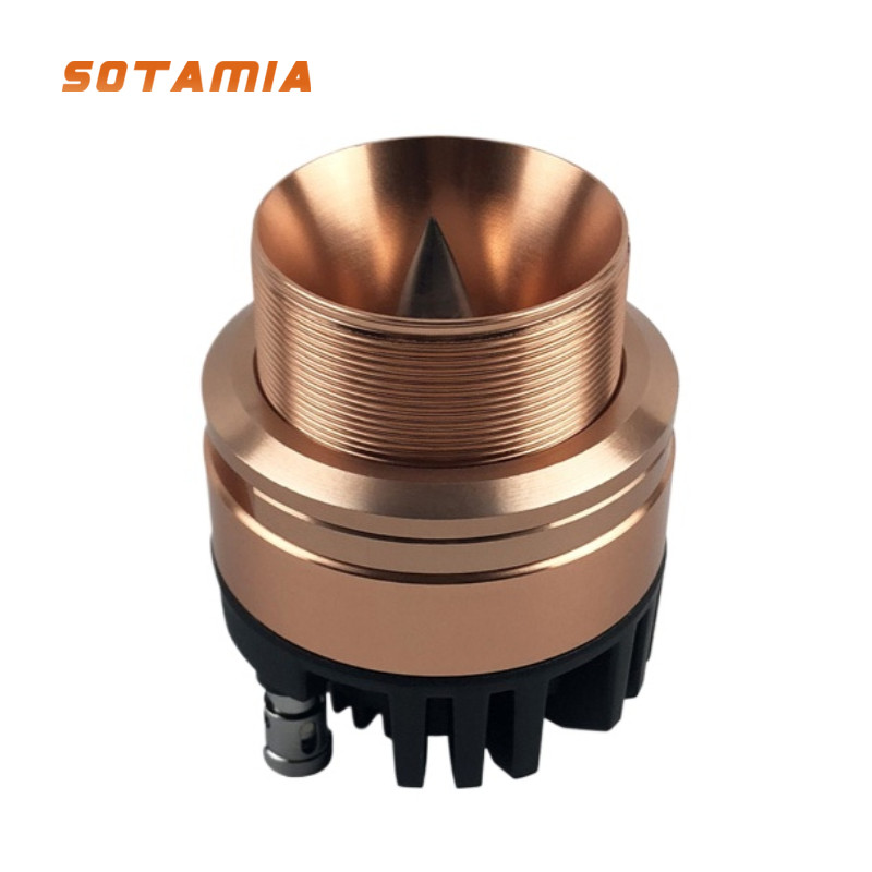 SOTAMIA 1Pcs 300W Aluminum Auo Tweeter Speaker 25 Core 4 Ohm Titanium Film Speakers Hifi Music Trebl