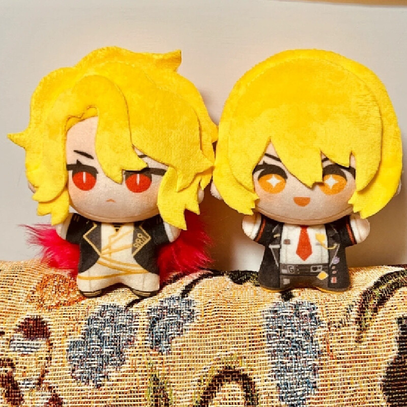 AKAI POWER 10cm Cotton Plush Dolls Cos Anime Limbus Company Dante Don Quixote Sancho Cartoon Fans Ga