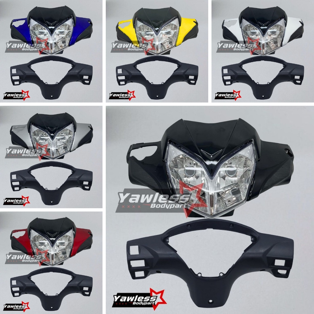 batok kepala supra x 125 Batman + Reflektor supra x 125 / batok lampu supra x 125