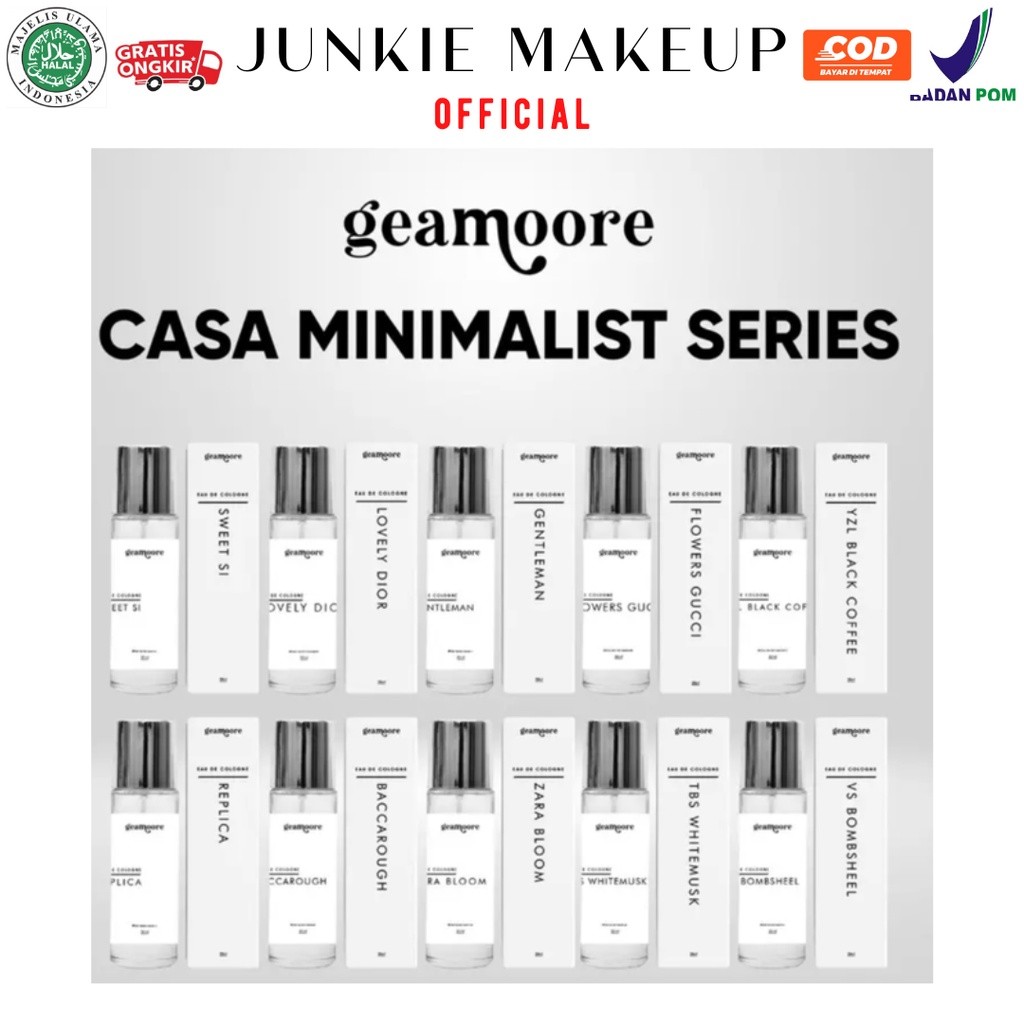 [ Dist ] Geamoore Unisex Parfume Sultan Casa 30ML ( FREE BOX )