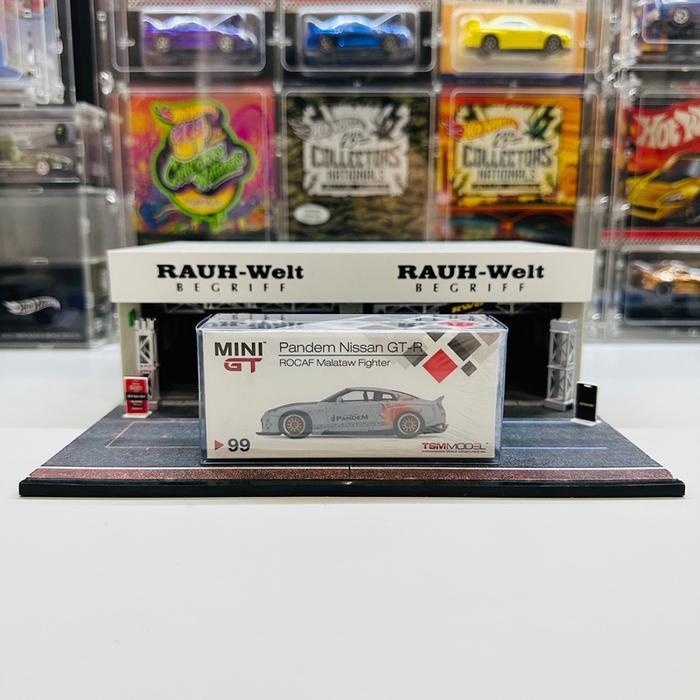 Mini GT 99 Pandem Nissan GTR R35 ROCAF Malataw Fighter Ducktail Taiwan Exclusive