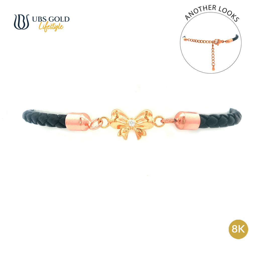 UBS Gold Gelang Tali Emas Irene - Agp1769k - 8K