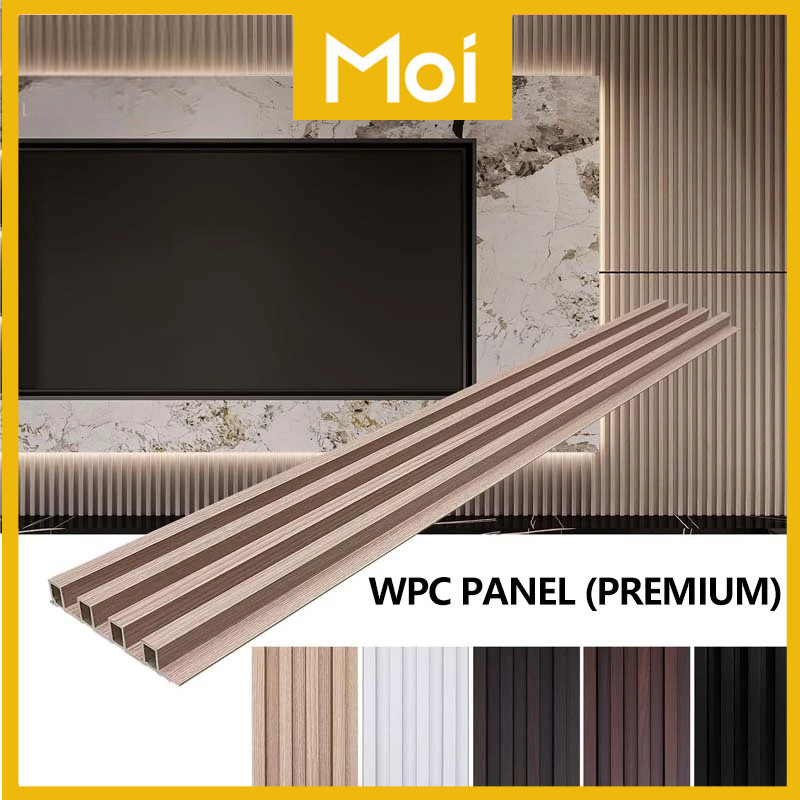 Panel Dinding WPC PVC 3D Motif Kayu Premium - Hiasan Dinding Terlengkap