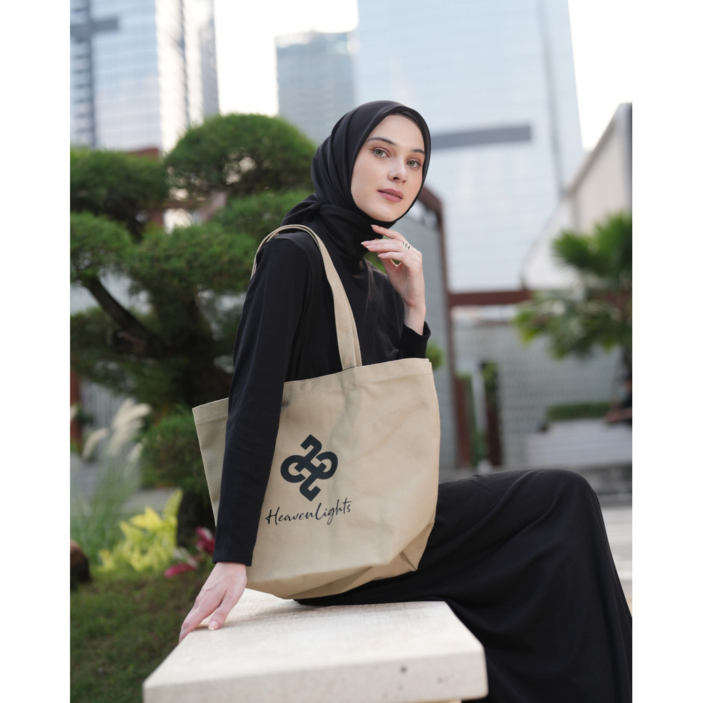 Heaven Lights - Autonoma Canvas Bag - Tas Tote Bag Wanita