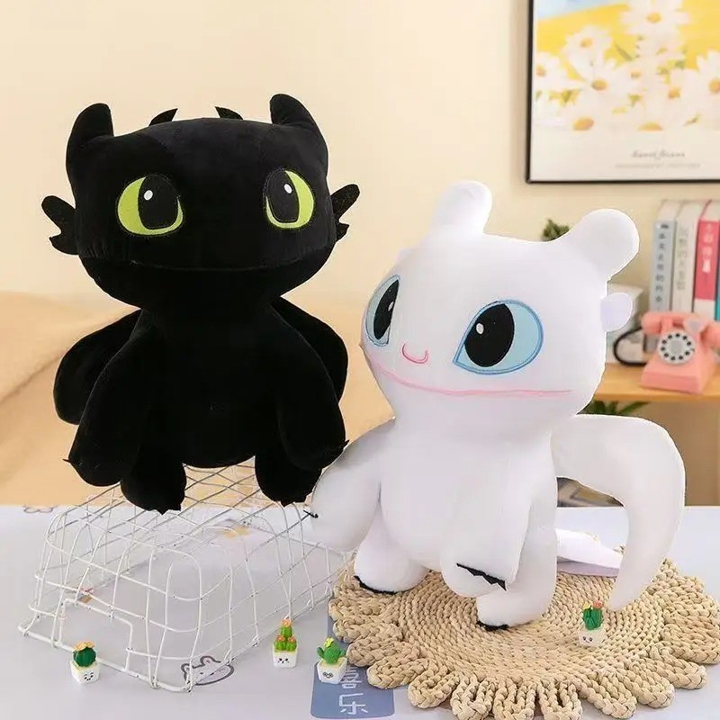 New To Train Your Dragon Anime Figures Toothless Plush Toy Doll Toothless Plush Toy Room Children To