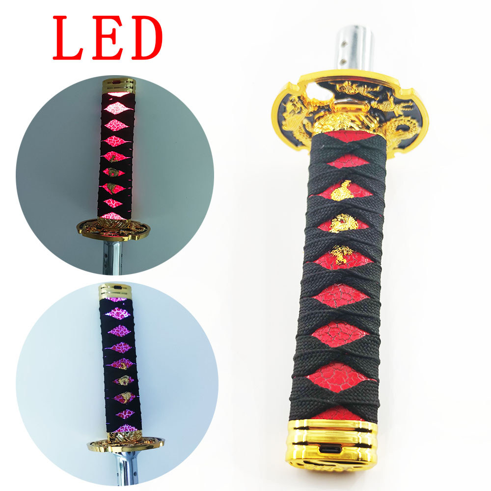 LED Car Gear Shift JDM Knob Gear Lift Katana Shift Knob Universal Shift Knob for Car Katana 150MM