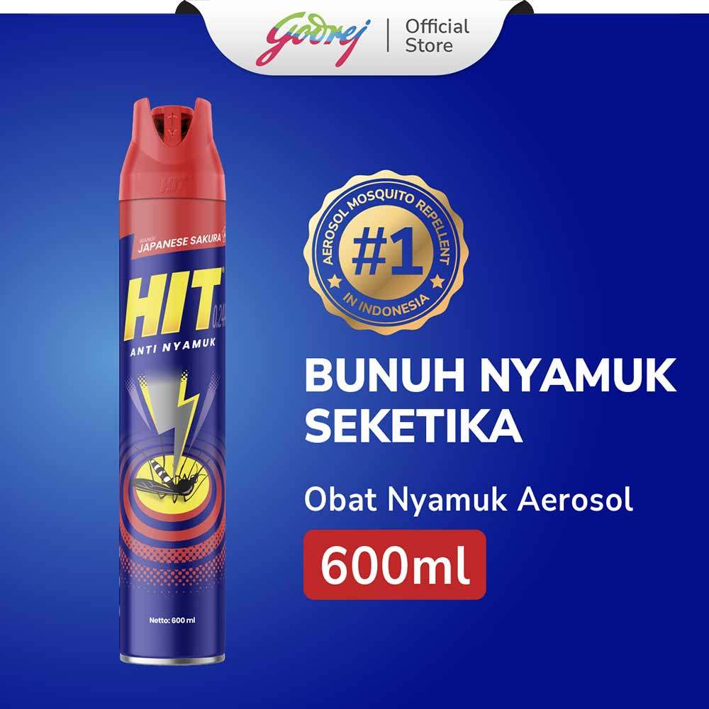 HIT INSEKTISIDA SPRAY JAPANESE SAKURA 600mL