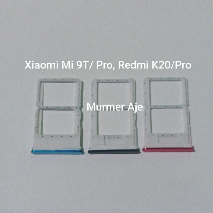 qiqicase sim card tray slot sim card xiaomi mi 9t, redmi K20 Pro oem - Black