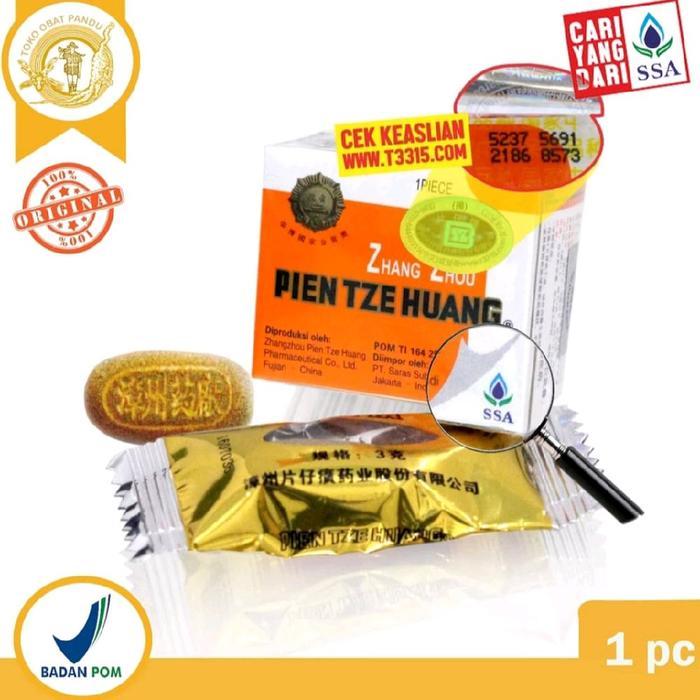 Pien Tze Huang Ori Obat Pasca Operasi Cesar Kapsul 6 pcs Asli Original untuk Penyembuhan Luka 1 pc
