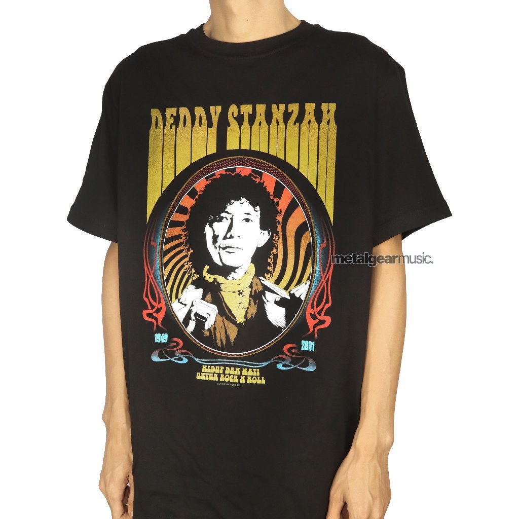 Tshirt Deddy Stanzah - Rock n Roll Katun M-XXL Kaos Pria