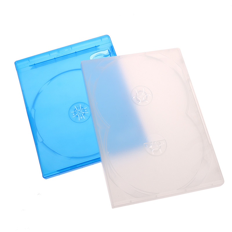 1Pc Plastic Single/Double/3/4 Piece scs CD Game Case Cover Thickened CD DVD sc Protective Storage Bo
