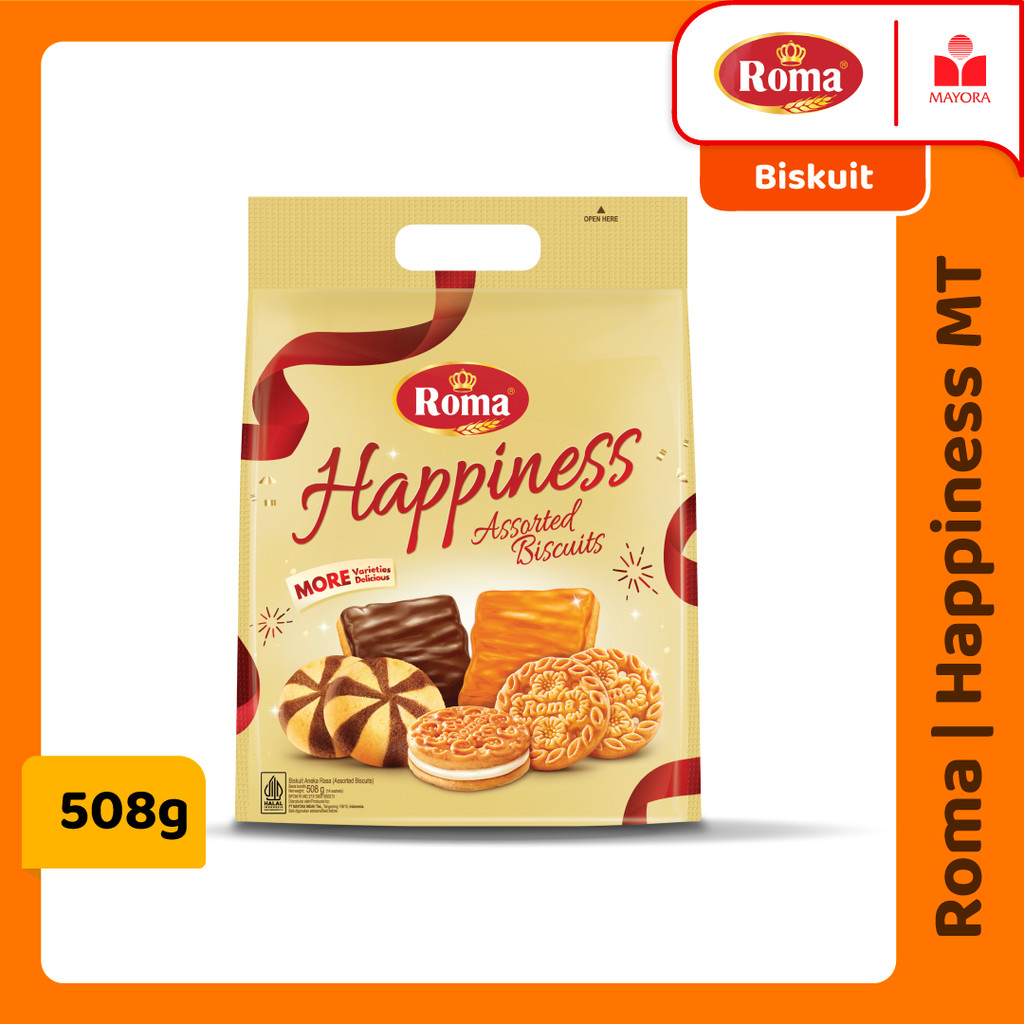 Biskuit Roma Happiness Festive Bag