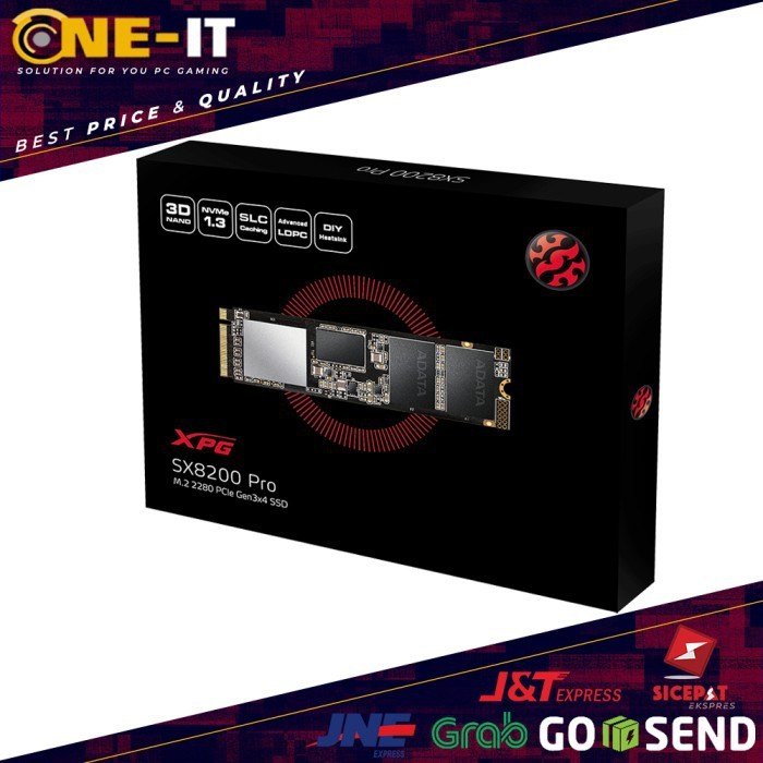 SSD NVMe Adata SX8200 Pro 512GB