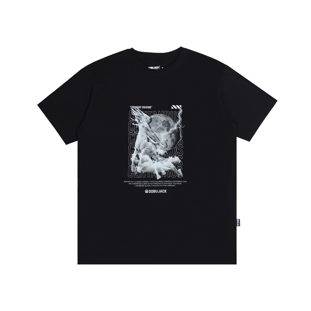 Dobujack Tshirt Centaurus Black Tees