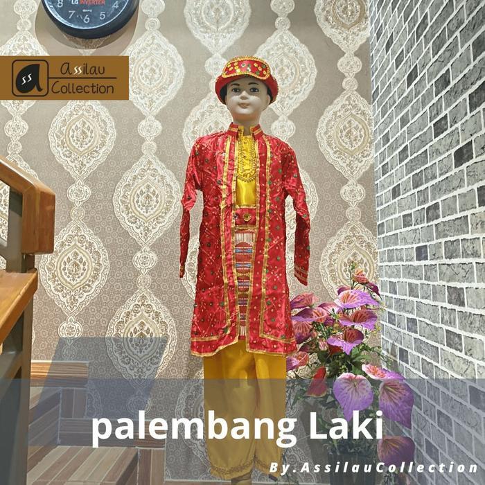 Baju Adat Palembang Anak Satuan (Laki/Cewek)#palembang #baju adat# baju adat anak #tradisional #paka