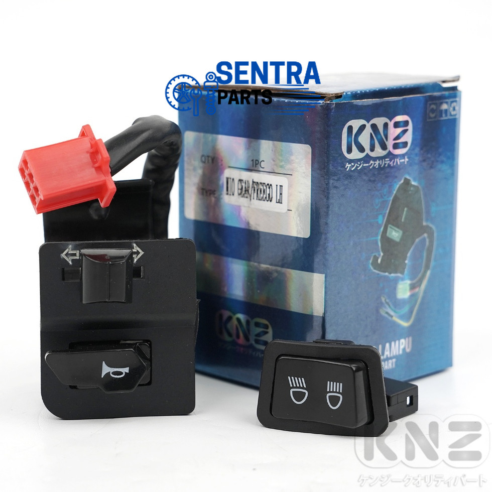 HOLDER KIRI MIO GEAR / FREEGO (DIMMER + KARET DUDUKAN) (B5D) KNZ