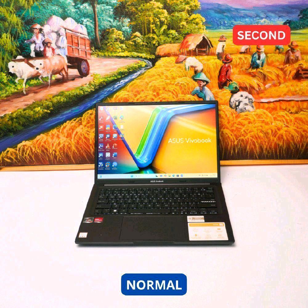 ASUS VIVOBOOK M1403QA AMD RYZEN 7 5800HS 16 GB (14") - LAPTOP SECOND ORIGINAL SINAR MUTIARA CELL