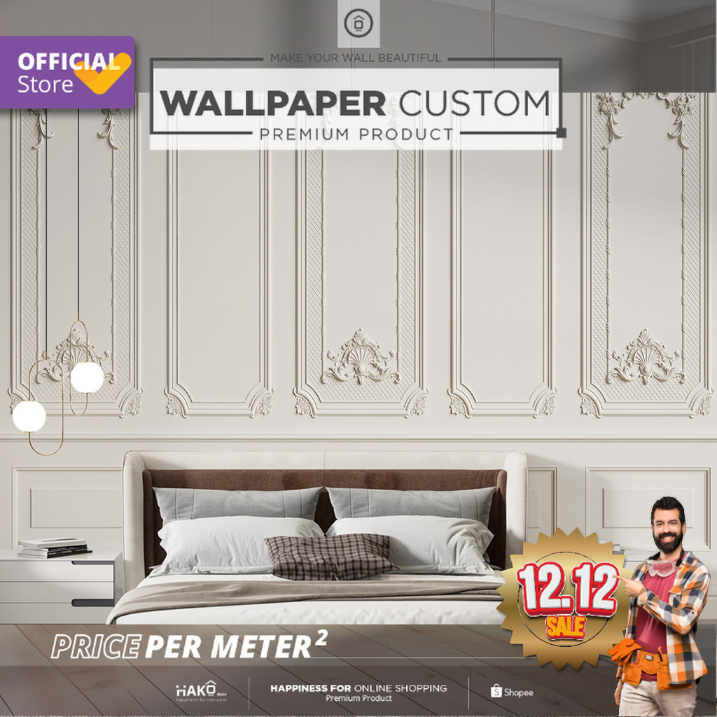 Wall Banner Custom | Wall Banner Ruang Tamu | Wall Banner Motif Abstract 1 | Wall Banner Gambar Moul