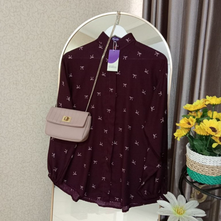 KEMEJA ALIKA LD 120 BAHAN RAYON PREMIUM