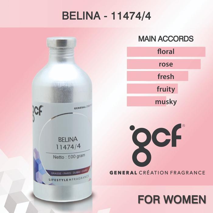 BELINA - GCF FRAGRANCE OIL (BIBIT PARFUM)