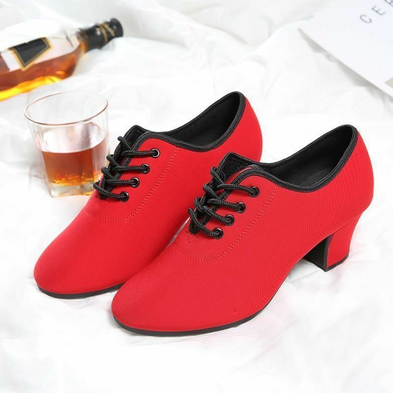 Latin Dance Shoes Sailor Dance Body Dance Shoes Square Dance Shoes Women Adult Dance Shoes Student D