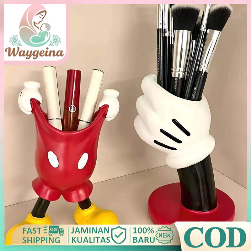 Waygeina Tempat Pensil Meja Lucu Plastik Serbaguna Tempat,Lucu Plastik Serbaguna Wadah Pulpen