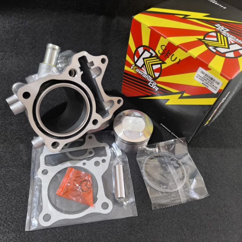 BLOK SEHER KAWAHARA BORE UP 62MM VARIO 150 PCX 150 ADV 150 PIN 14 ORIGINAL KAWAHARA