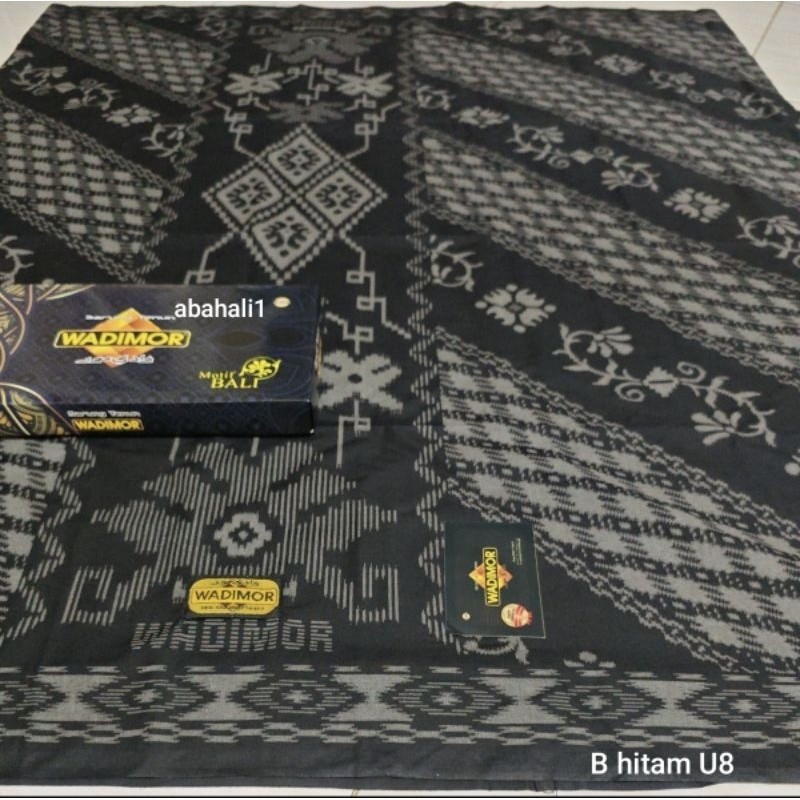 Sarung Wadimor Hitam Sarung Wadimor Motif Bali Sarung Wadimor Sarung Hitam