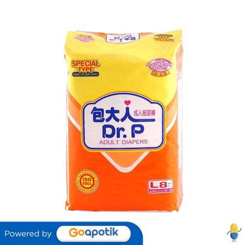 Dr P Popok Dewasa Tipe Special Ukuran L Box 8 Pcs