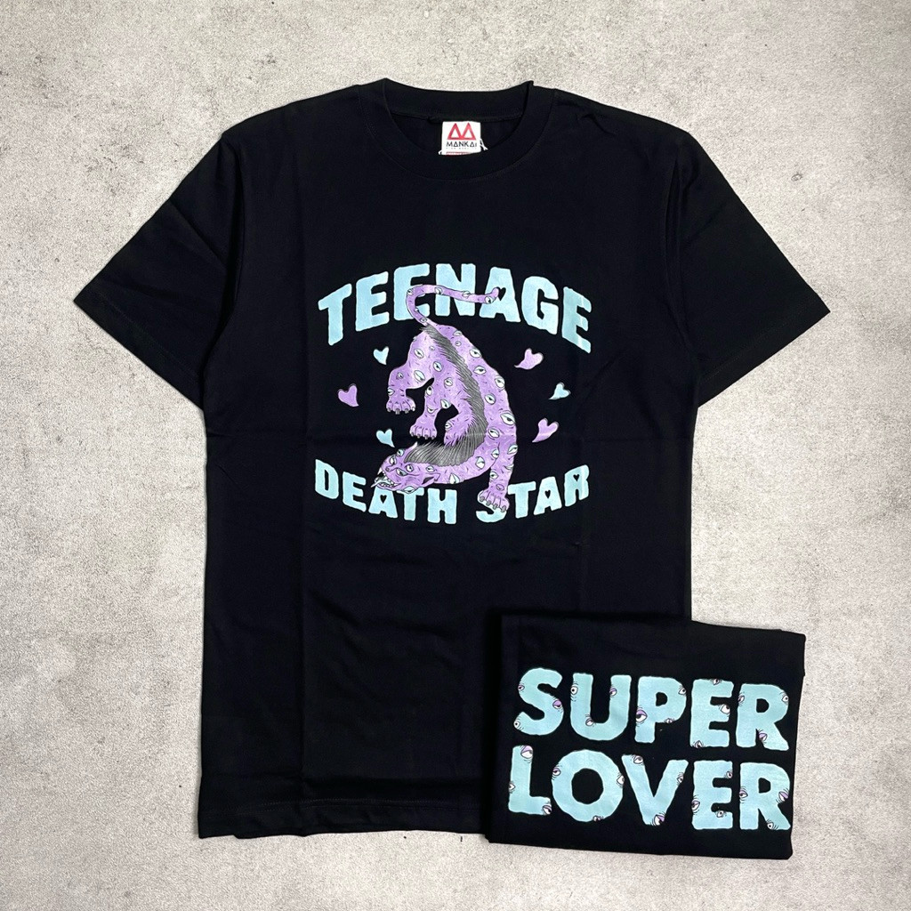<Kaos Katun> Teenage Death Star - Super Lover | Tshirt Black Original Merchandise