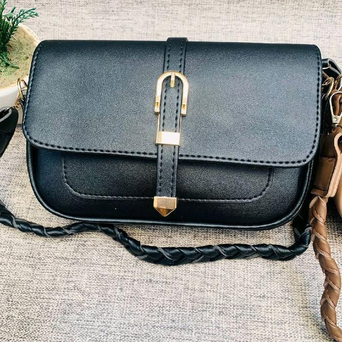 Tas wanita kekinian - ANGELA BAG - hitam