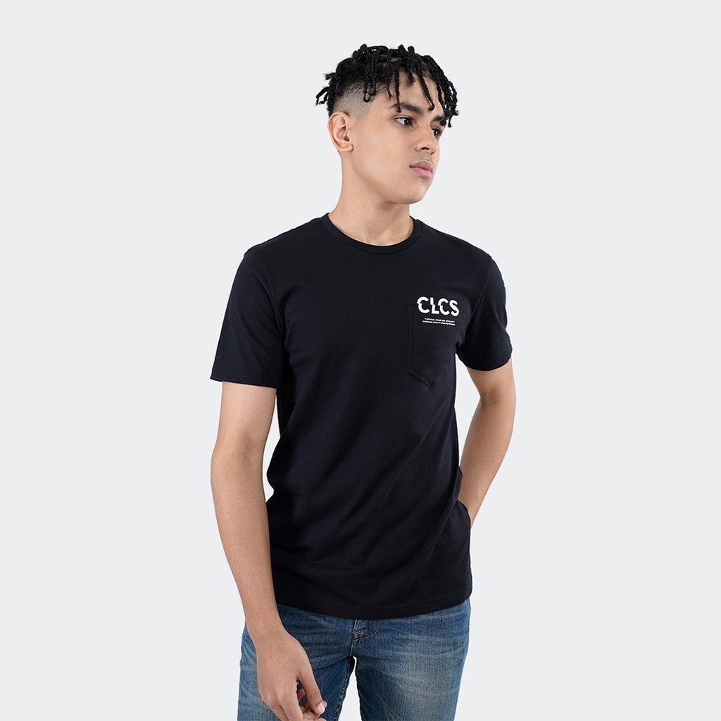 CELCIUS Kaos Lengan Pendek Sablon LIN000019C LIN000200C Hitam Fashion brand T-shirt Tee