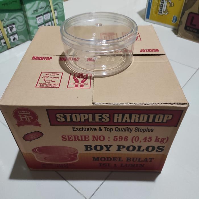 Toples Hardtop 596 Bulat 450 gr ( Dus )