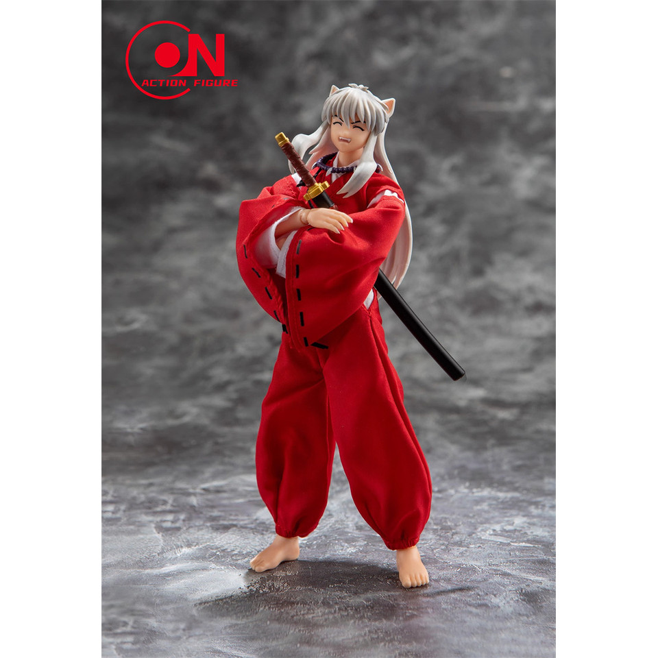 In Stock Anime-land Dasin/Great Toys/GT Inuyasha 1/12 Scale 16cm/6 Inch SHF/S.H.F PVC Action Figure 