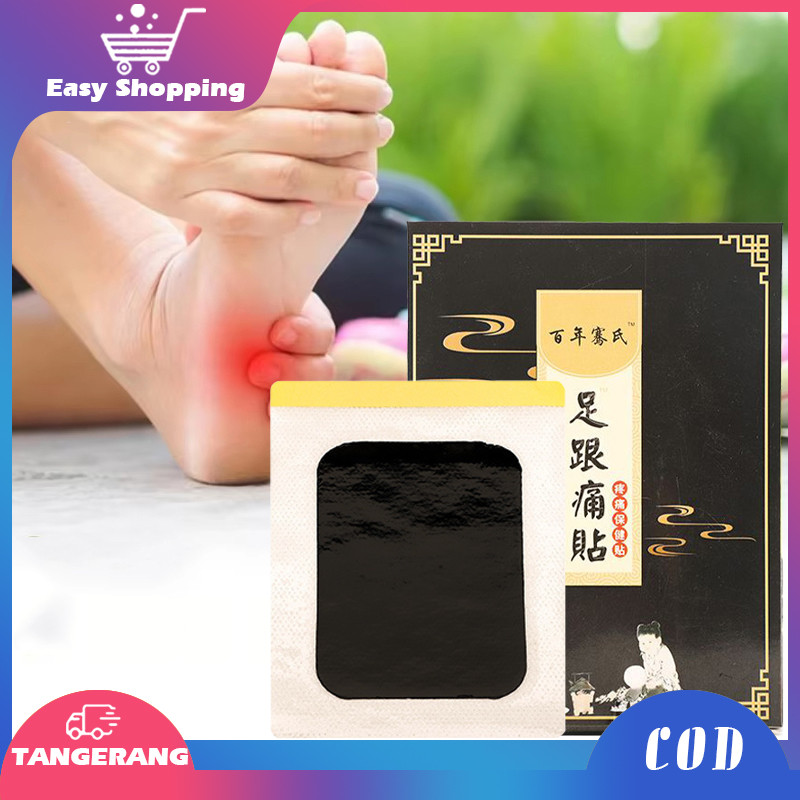 Koyo Sakit Tumit Kaki 10pcs Koyo Pereda Nyeri Telapak Kaki Kaki Plantar Fasciitis