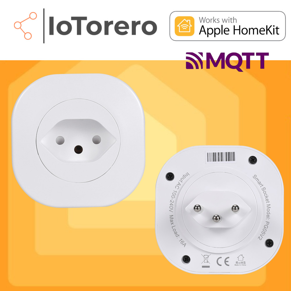 IoTorero Homekit MQTT Switzerland Smart Plug 16A