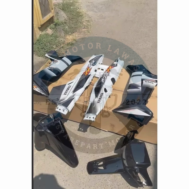 Body Bodi Fiz R full set Yamaha FIZ R fiz r fis r fullset halus berkualitas Set ardath putih hitam