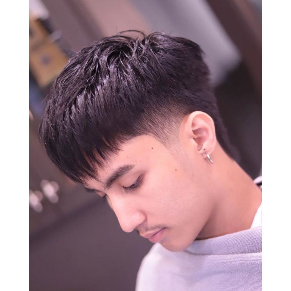 wig penutup botak/penebal rambut model (pendek m)